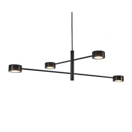 Candelabre, Lustre - Lustra LED cu 4 brate design nordic Clyde
