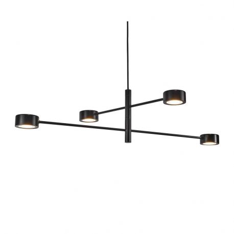 Candelabre, Lustre - Lustra LED cu 4 brate design nordic Clyde