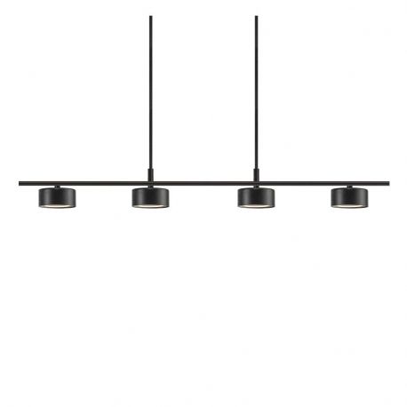 Candelabre, Lustre - Lustra LED cu 4 surse de lumina design nordic Clyde