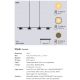 Candelabre, Lustre - Lustra LED cu 4 surse de lumina design nordic Clyde