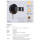 Aplice, corpuri de iluminat pentru pereti - Aplica LED design nordic Clyde