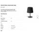 Veioze - Lampa de masa / Veioza moderna design elegant SAVOY neagra