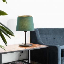 Veioze - Lampa de masa / Veioza moderna design elegant SAVOY negru/verde