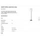 Lampadare - Lampadar / Lampa de podea moderna design elegant SAVOY alba