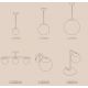 Pendule, Lustre suspendate - Lustra, Pendul design nordic Grant 25
