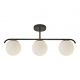 Lustra aplicata design nordic Grant 3 negru