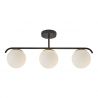 Lustra aplicata design nordic Grant 3 negru