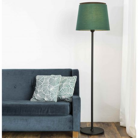 Lampadare - Lampadar / Lampa de podea moderna design elegant SAVOY negru/verde