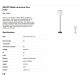 Lampadare - Lampadar / Lampa de podea moderna design elegant SAVOY negru/verde
