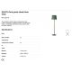 Lampadare - Lampadar / Lampa de podea moderna design elegant SAVOY negru/verde