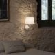 Aplice, corpuri de iluminat pentru pereti - Aplica de perete moderna design elegant SAVOY alba