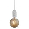 Pendul decorativ din portelan Hang alb