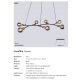 Candelabre, Lustre - Lustra design minimalist cu 7 surse de lumina Josefine