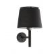 Aplice, corpuri de iluminat pentru pereti - Aplica de perete moderna design elegant SAVOY negru/negru