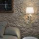 Aplice, corpuri de iluminat pentru pereti - Aplica perete cu reader LED moderna design elegant SAVOY alba