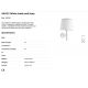 Aplice, corpuri de iluminat pentru pereti - Aplica perete cu reader LED moderna design elegant SAVOY alba