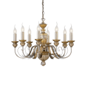 Candelabru clasic cu 8 brate FIRENZE SP8 ORO