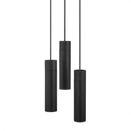 Pendule, Lustre suspendate - Lustra cu 3 pendule stil minimalist design nordic Tilo negru