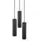 Pendule, Lustre suspendate - Lustra cu 3 pendule stil minimalist design nordic Tilo negru