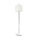 Lampadar / Lampa de podea moderna design elegant MONTREAL crom/alb