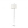 Lampadar / Lampa de podea moderna design elegant MONTREAL crom/alb