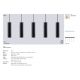 Pendule, Lustre suspendate - Lustra cu 5 pendule stil minimalist design nordic Tilo negru