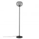 Lampadare - Lampadar, Lampa de podea design nordic Alton, negru/ fumuriu