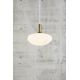 Pendule, Lustre suspendate - Lustra, Pendul design nordic Alton 35, alama/ alb
