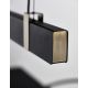 Candelabre, Lustre - Lustra LED design modern Lilt negru