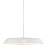 Lustra LED suspendata design modern minimalist Piso alb