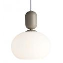 Lustra, Pendul modern design minimalist Notti gri
