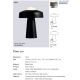 Veioze - Veioza moderna design ciuperca Time neagra