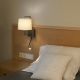 Aplice, corpuri de iluminat pentru pereti - Aplica perete cu reader LED design clasic FRAME auriu antic/negru