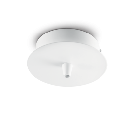Becuri si accesorii - Accesoriu, baza de prindere pe tavan ROSONE METALLO 1 LUCE BIANCO