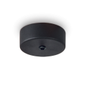 Accesoriu, baza de prindere pe tavan ROSONE MAGNETICO 1 LUCE NERO