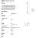Lampadare - Lampadar / Lampa de podea eleganta design clasic REM auriu/alb