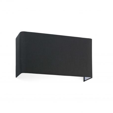 Aplice, corpuri de iluminat pentru pereti - Aplica de perete ambientala design modern COTTON 2L neagra