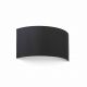 Aplice, corpuri de iluminat pentru pereti - Aplica de perete ambientala design modern COTTON round 2L neagra