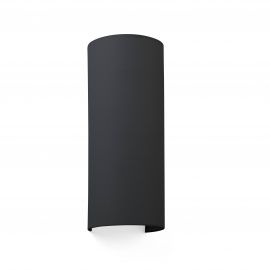 Aplice, corpuri de iluminat pentru pereti - Aplica de perete ambientala design modern COTTON Round 2L neagra