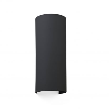 Aplice, corpuri de iluminat pentru pereti - Aplica de perete ambientala design modern COTTON Round 2L neagra