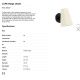 Aplice, corpuri de iluminat pentru pereti - Aplica de perete moderna design elegant LUPE negru/bej