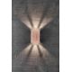 Aplice - Aplica LED exterior cu iluminat up&down IP54 Fold 10 cupru