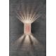 Aplice - Aplica LED exterior cu iluminat up&down IP54 Fold 10 cupru