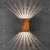 Aplica LED exterior cu iluminat up&down IP54 Fold 10 corten