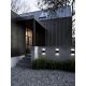 Aplice - Aplica LED exterior cu iluminat up&down IP54 Fold 15 negru