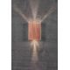 Aplice - Aplica LED exterior cu iluminat up&down IP54 Fold 15 cupru