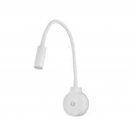 Aplice, corpuri de iluminat pentru pereti - Aplica LED tip reader LED design modern minimalist PIXIE alba
