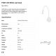 Aplice, corpuri de iluminat pentru pereti - Aplica LED tip reader LED design modern minimalist PIXIE alba