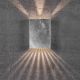 Aplice - Aplica LED exterior cu iluminat up&down IP54 Fold 15 otel galvanizat