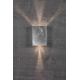 Aplice - Aplica LED exterior cu iluminat up&down IP54 Fold 15 otel galvanizat